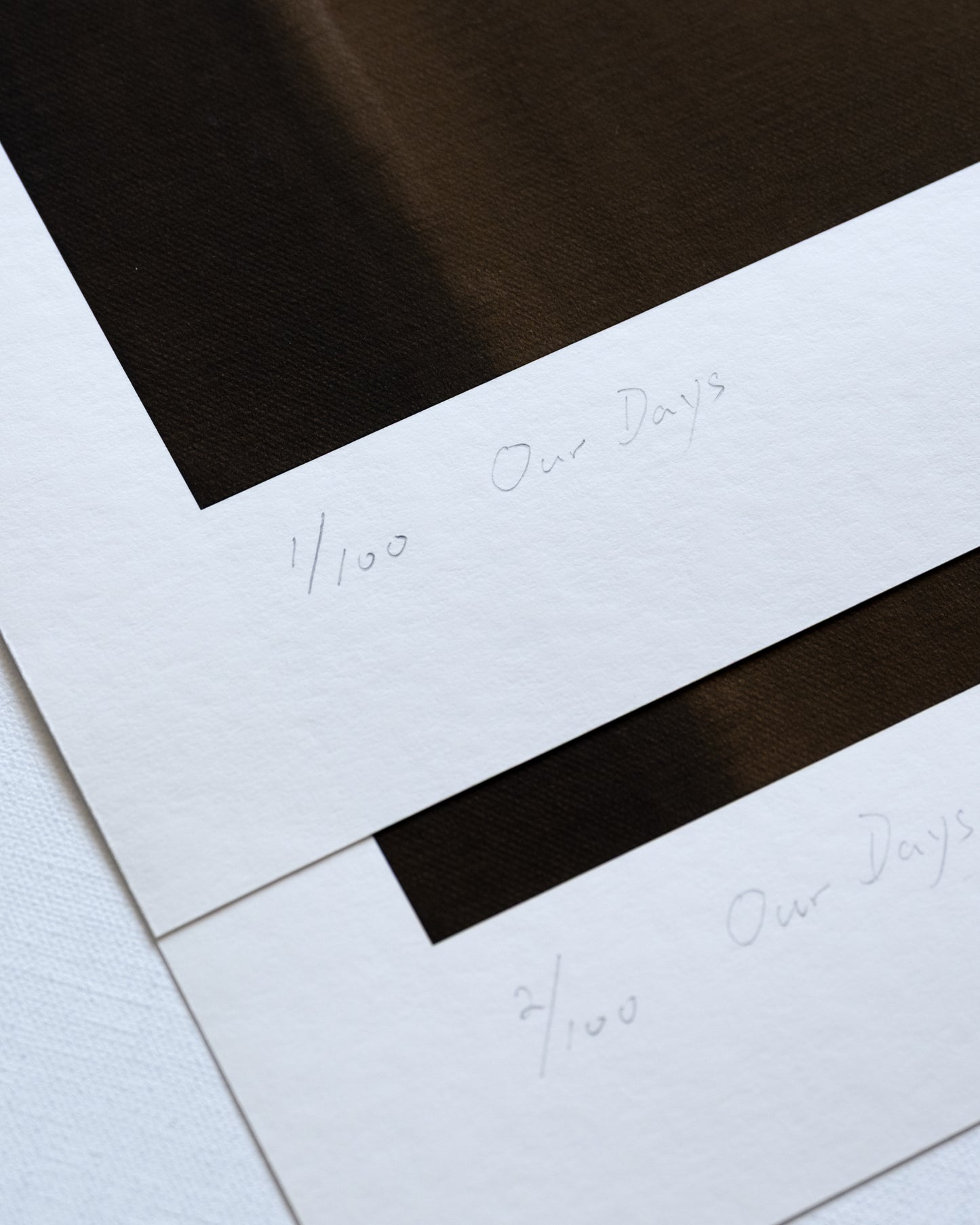 Our Days/Limited prints