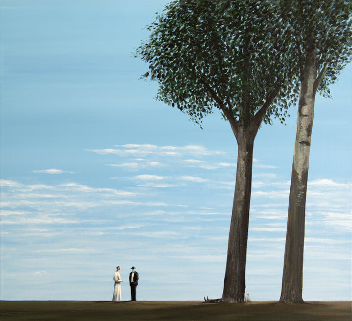 White tree